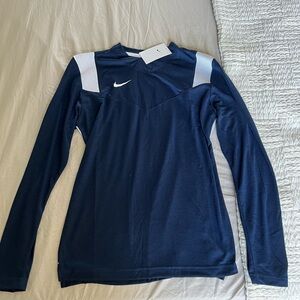Men’s Navy Blue Nike Long Sleeve Shirt